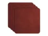 ASA Selection Untersetzer - Soft Leather - Red Earth - 10 x Produktbild-Vorschau 1