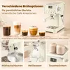 HOMCOM Siebträgermaschine 20 Bar Espressomaschine mit Produktbild-Vorschau 5