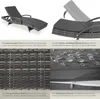 tectake® Aluminium Rattan Sonnenliege Océane 190 x 71 x 34 Produktbild-Vorschau 4