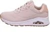 Side view of a beige Skechers Uno Golden Air women's sneaker. Anteprima dell’immagine prodotto