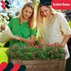 KOTARBAU® Fioriera da Esterno in Legno di Pino 60 x 39 x 30 Anteprima dell’immagine prodotto 4