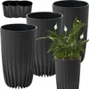 Lamela zestaw 3 doniczek | Mira High | ECO | Black | 30 cm Podgląd zdjęcia produktu 1