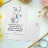Mr. & Mrs. Panda Grußkarte Geschäftspartner Erfolg - Weiß - Produktbild-Vorschau 3