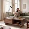 Table basse "Katanshumn" avec tiroir et 2 compartiments de Voir les images du produit 4