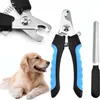 Forbici professionali per cani e gatti con lima per unghie Anteprima dell’immagine prodotto 1