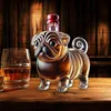 Whiskyflasche in Mopsform (280 ml), perfekt als Dekoration Produktbild-Vorschau 2