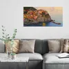 DEQORI Hybrid Leinwand Bild 100x50 cm 'Klippenlichterfest' Produktbild-Vorschau 3