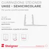 STEIGNER Guarnizione doccia, 80cm, per spessore vetro 6/7/ Anteprima dell’immagine prodotto 2