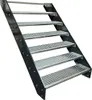 A product shot of a metal staircase against a white background. Náhled obrázku produktu