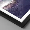 Gerahmtes Poster - Schwarzer Rahmen - Kosmos Planeten die Produktbild-Vorschau 2