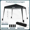 COSTWAY Altana typu pop-up 3x3 m, altana składana z Podgląd zdjęcia produktu 3
