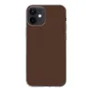 MuchoWow® Handyhülle Schutzhülle Hülle für iPhone 12 Braun Produktbild-Vorschau 1
