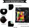 Mylar Bags 7x10cm, Mylar Beutel Set, Zip Beutel, schwarze Produktbild-Vorschau 3