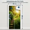 Türtapete AstraDesign 88×200 cm „Helle Holztür“ – Produktbild-Vorschau 5