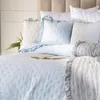 WERONA Tagesdecke 200x220cm Babyblau - Zartheit und Charme Produktbild-Vorschau 3