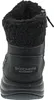 A back view of a black Skechers waterproof boot. Voir les images du produit