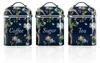 VQ Laura Ashley Vorratsdosen Set 3er Edelstahl Tee Kaffee Voir les images du produit 7