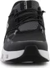 A close-up front view of a black and gray Skechers Glide-Step Pro sneaker. Voir les images du produit