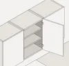 BLUM CLIP Standardscharnier 100°, gerade mit Feder, Produktbild-Vorschau 2