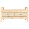 vidaXL Flurbank 80x40x43 cm Massivholz Kiefer -  Truhen- & Produktbild-Vorschau 5
