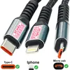 Multi USB Kabel 3in1 Ladekabel Auto USB C Micro Dreifach Produktbild-Vorschau 1