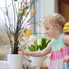 40 Stück Ostereier 6cm Kunststoff Eier Ostern Deko Produktbild-Vorschau 5