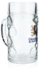 6x Löwenbräu Bierglas 1l Biergläser Maßkrug Bierseidel Krug Produktbild-Vorschau 3