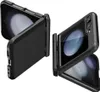 Two black phone cases for a foldable phone are shown from different angles against a white background. Produktbild-Vorschau