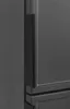 A close-up view of a dark gray cabinet with a black handle. Náhled obrázku produktu