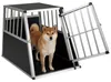 COSTWAY Hundetransportbox, Alu Hundebox mit abschließbarer Produktbild-Vorschau 8