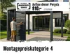 Pergola Basis Mirador mit Lamellendach, Pfostenstärke Produktbild-Vorschau 2
