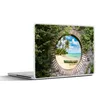 MuchoWow® Laptop Aufkleber Sticker Cover Strand - Palme - Produktbild-Vorschau 1