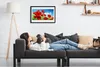 Bild 60x40 MDF-Rahmen Wandkunst Die Pflanze Mohn Natur Produktbild-Vorschau 3