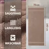 Frottier Duschtücher 2er Pack 70x140cm, 100% Baumwolle, Produktbild-Vorschau 2