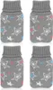 com-four® 4x Taschenwärmer im Rollkragen-Design - Produktbild-Vorschau 1