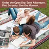 Campingdecke,Boho Picknickdecke 200x200cm Mit Tragegriff Produktbild-Vorschau 4