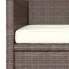 vidaXL Set di 4 sedie e sgabelli da giardino in rattan Anteprima dell’immagine prodotto 10