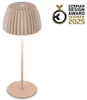 Riffle LED stolová lampa Dobíjateľná stolová lampa Výškovo Náhľad obrázku produktu 1