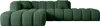 ALTDECOR Ecksofa in L-Form OLEA-L2 - 289x176x71 cm Grün - Produktbild-Vorschau 2