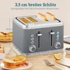 HOMCOM Wasserkocher Toaster Set 1,7L Schnell Wasserkocher 4 Produktbild-Vorschau 6