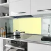 Küchenrückwand Spritzschutz Glas mit Motiv Cremefarbener Produktbild-Vorschau 2