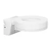 A white outdoor LED light with a motion sensor is shown against a white background. Náhled obrázku produktu