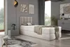 Lit boxspring 90x200 Adelle avec tiroirs de rangement, Voir les images du produit 2