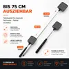 set de 6 tapettes à mouches XXL - extensible & noir - Voir les images du produit 2