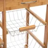 Beistelltisch großes modell schubladen/körbe bambus - 5 Produktbild-Vorschau 7