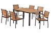 Merxx Gartenmöbel Set Santorin 7tlg., 6 Stapelsessel, Tisch Produktbild-Vorschau 9