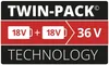 Einhell Akku Doppelpack 18 V / 4,0 Ah PXC-Twinpack CB 2 Produktbild-Vorschau 5