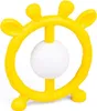 GiliGums Teether in silicone, sonaglio - Cervo, giallo Anteprima dell’immagine prodotto 1