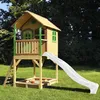 AXI Spielhaus Sarah mit Sandkasten & weißer Rutsche | Produktbild-Vorschau 3