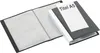 FolderSys 25025-30 A5 Sichtbuch schwarz mit 20 Hüllen Anteprima dell’immagine prodotto 3